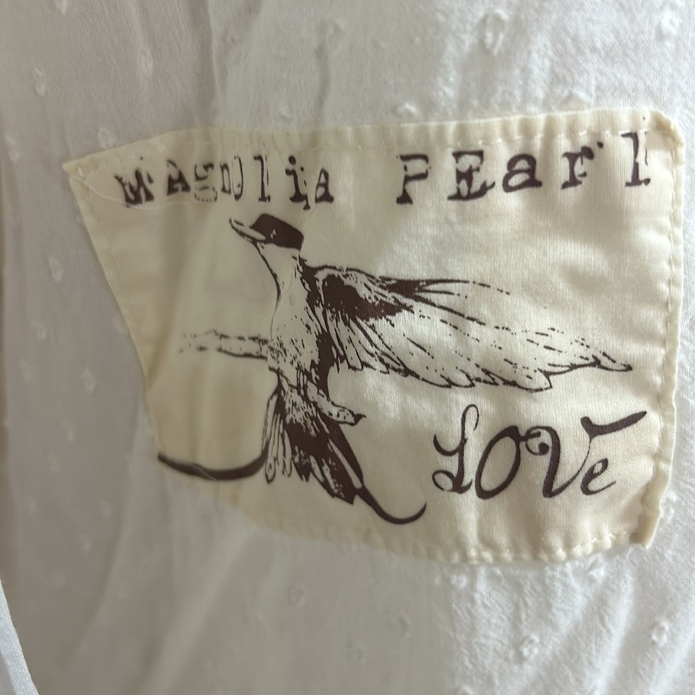 Magnolia Pearl vintage textile cotton granny nightgown cottagecore dress XL - Picture 10 of 16